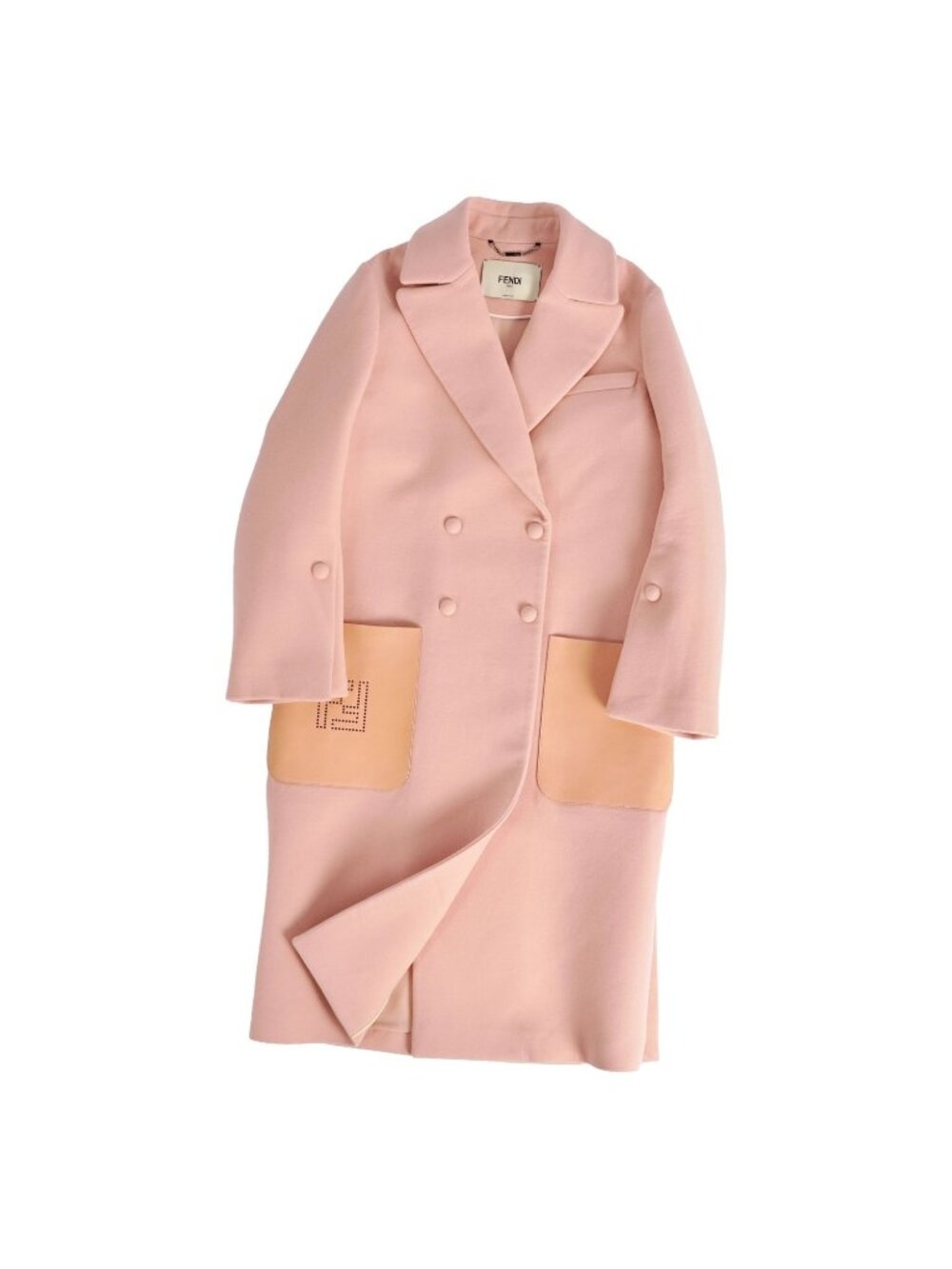 Fendi Coat Long Double Breasted